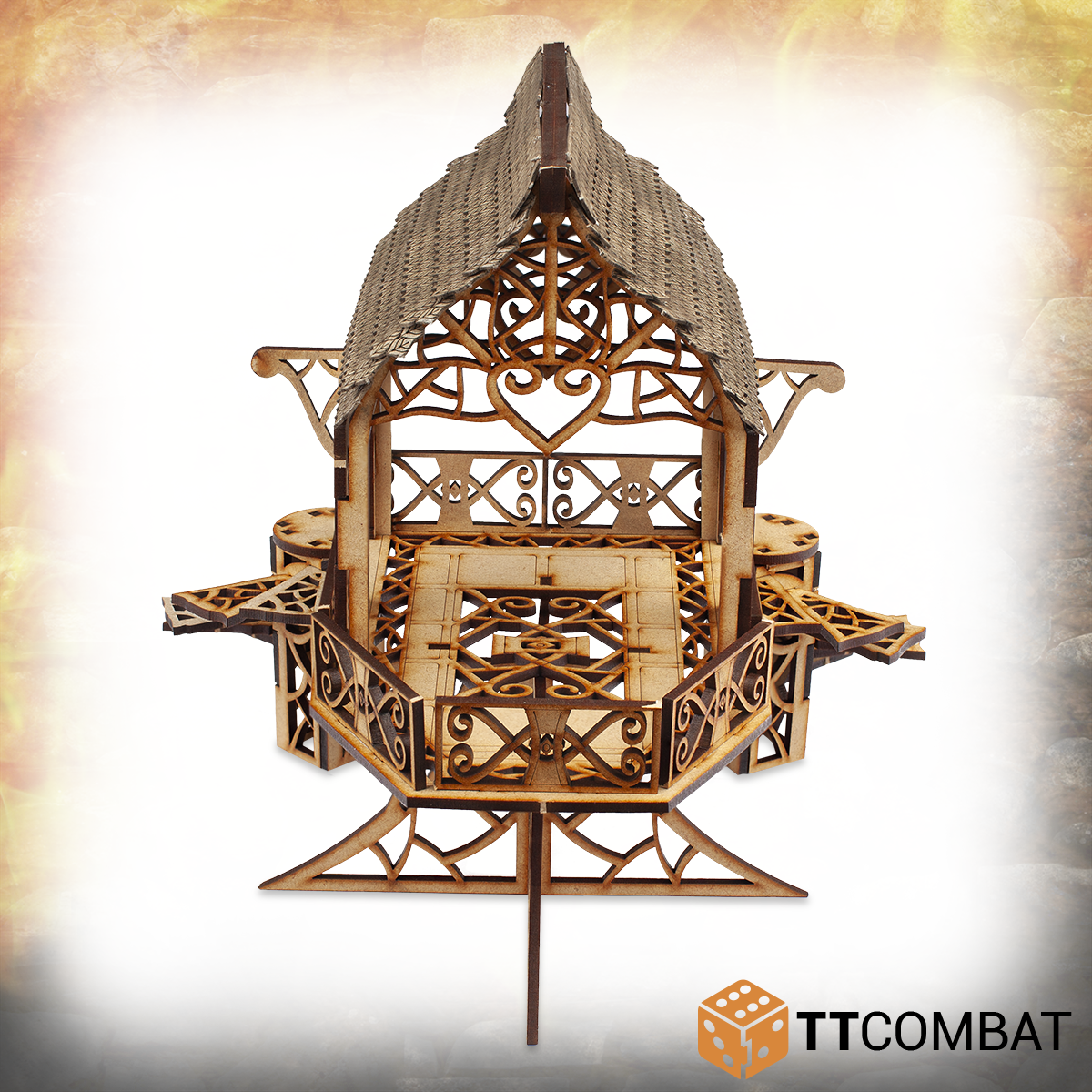 TTRPG Terrain Elven Pagoda 3