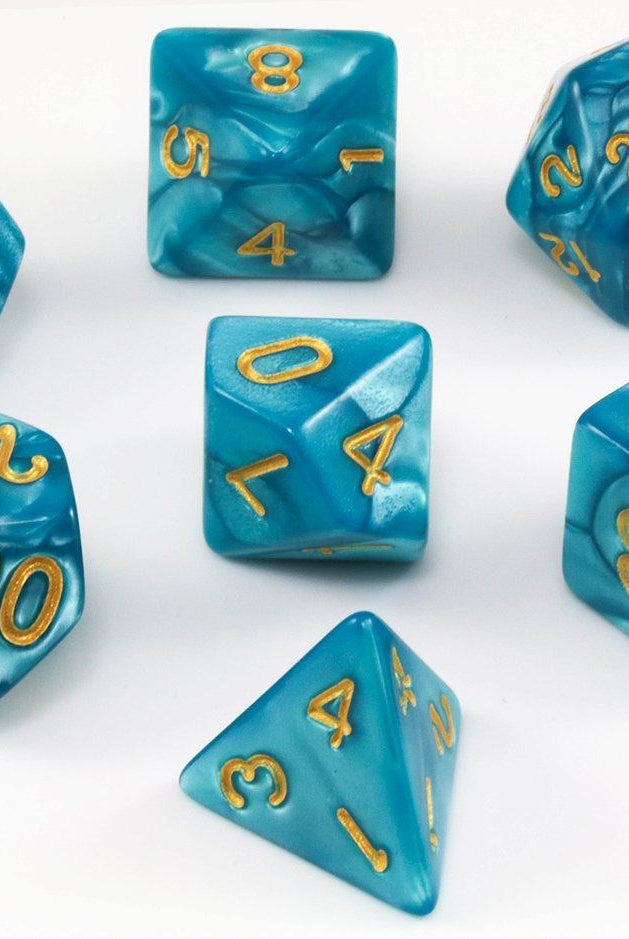 Teal DnD Dice