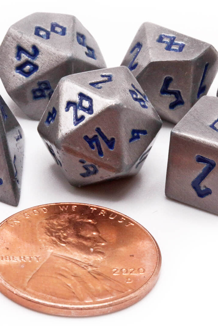 Atomic Metal Mini TTRPG Dice