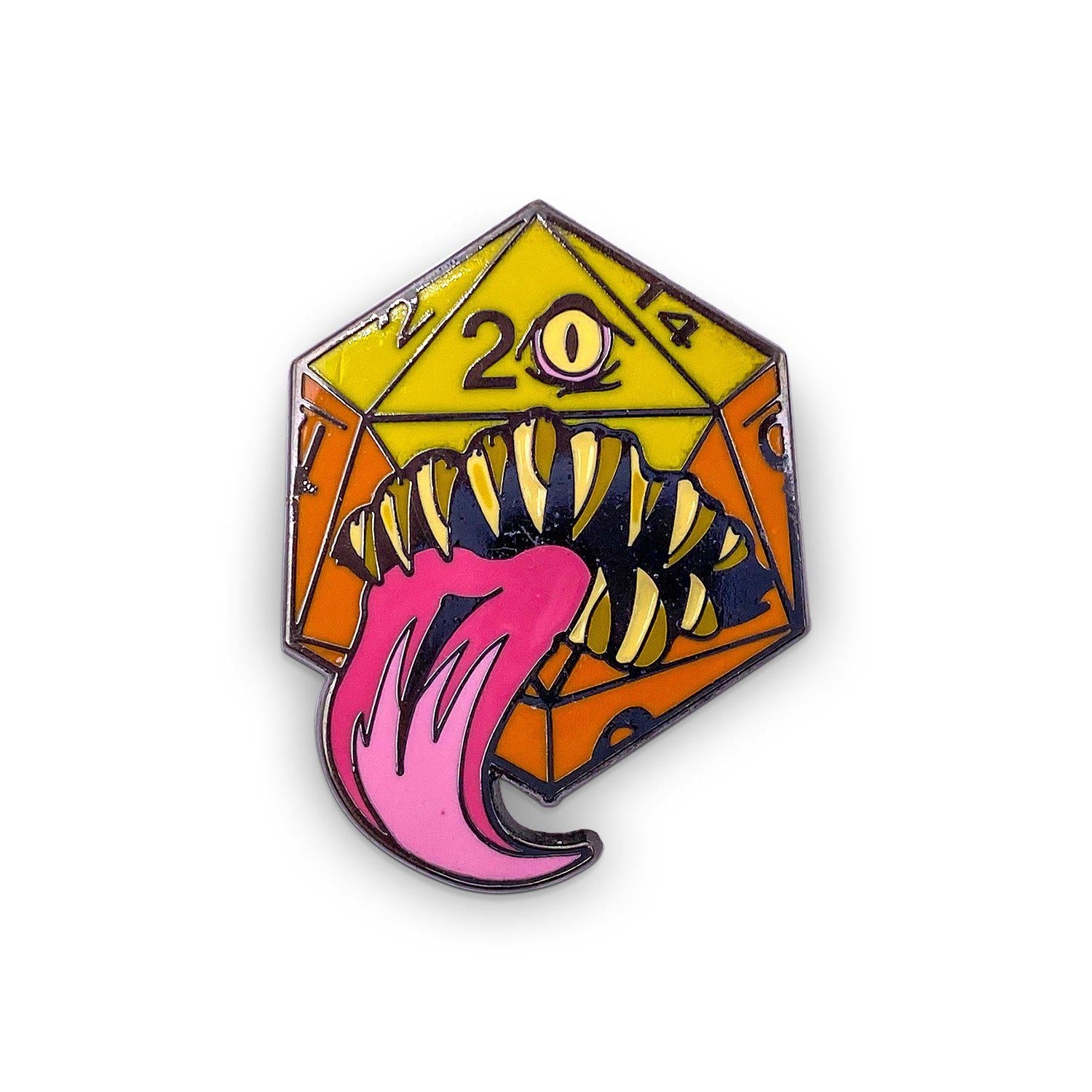 Mimic Yellow d20