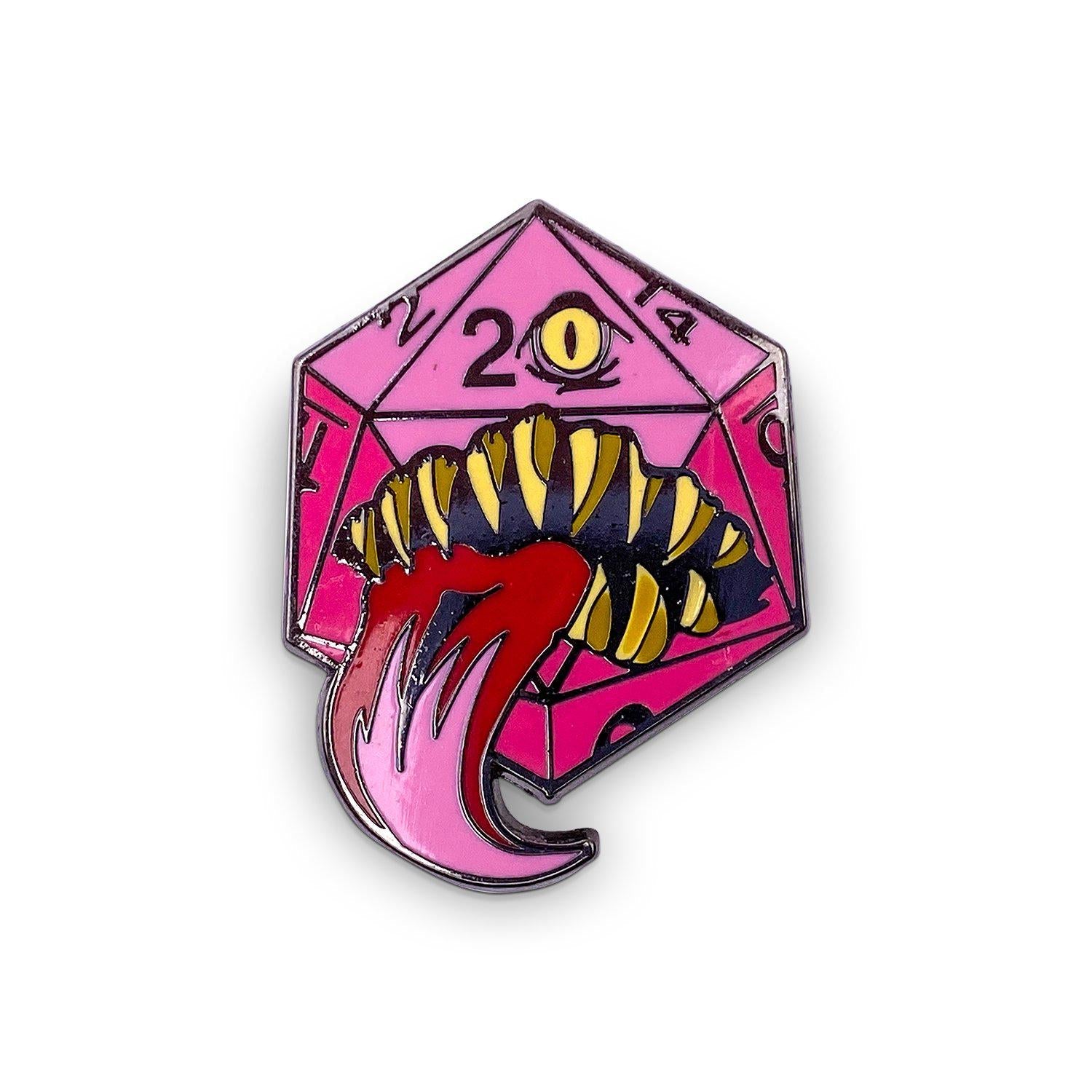 Mimic Pink d20