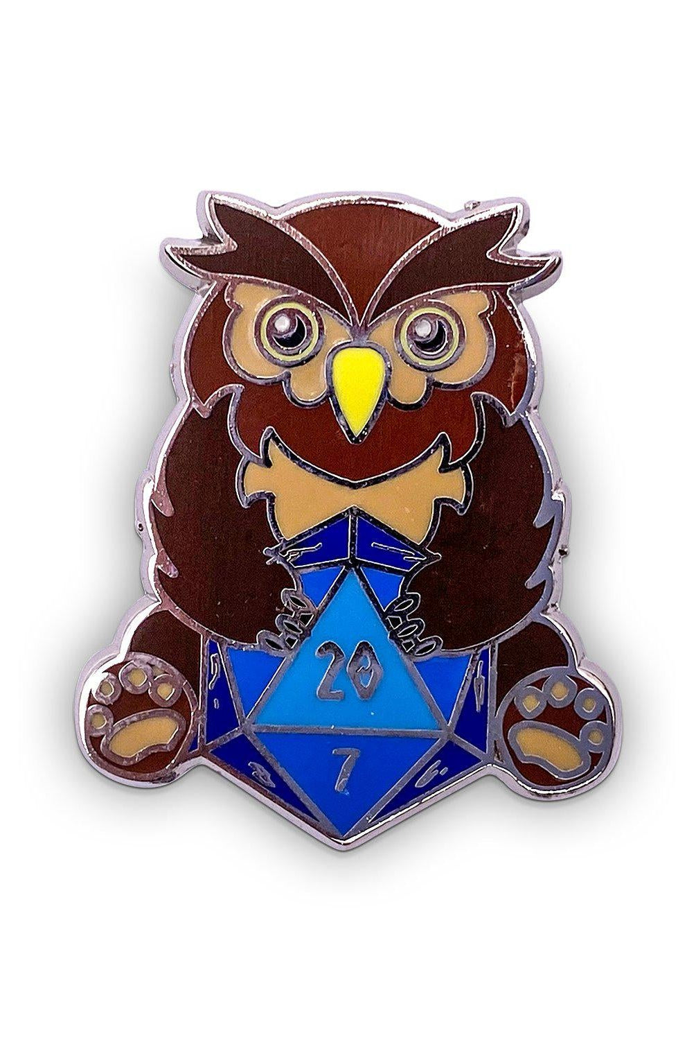 Owlbear d20 blue