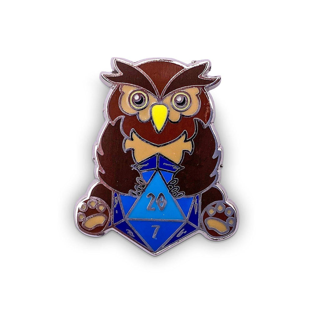 Owlbear d20 blue