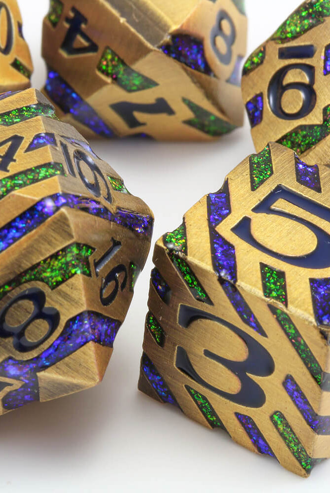 Planar Infusion Dice Antique Gold 2