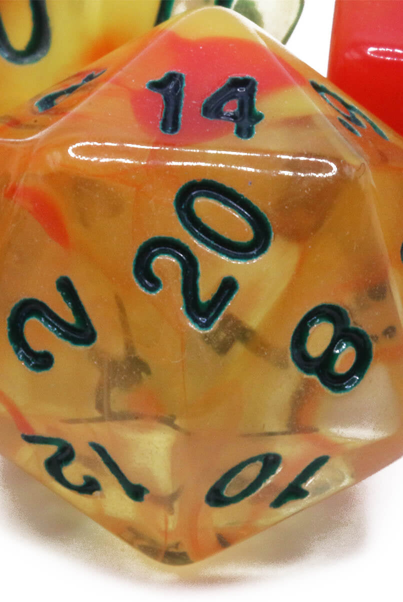 Venom Plasma DnD Dice 2