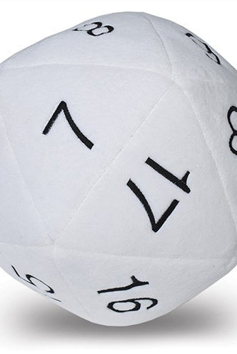 Jumbo Plush D20 Dice