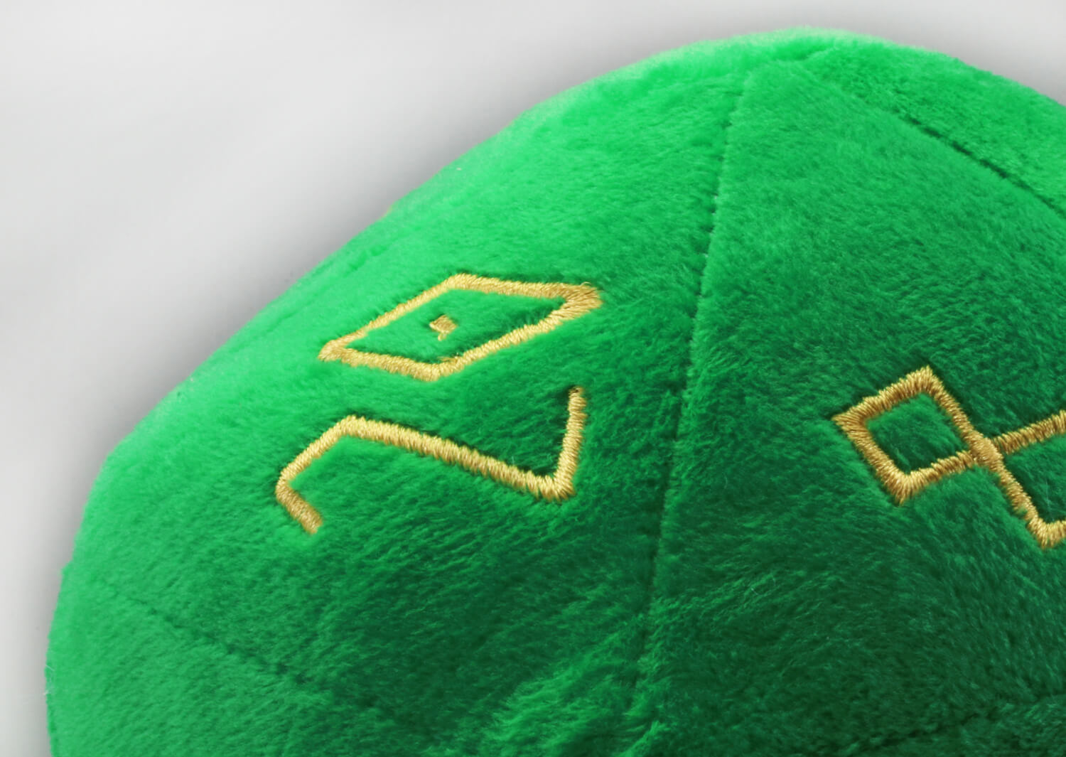 Plush d20 Green