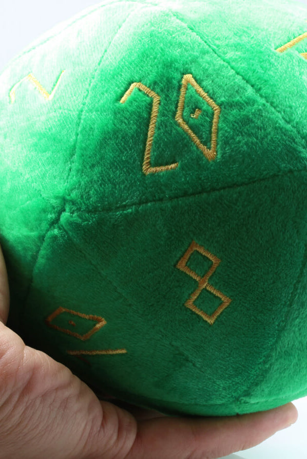 Plush d20 Green 2