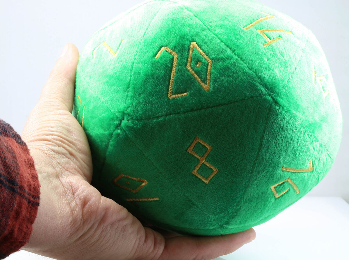 Plush d20 Green 2