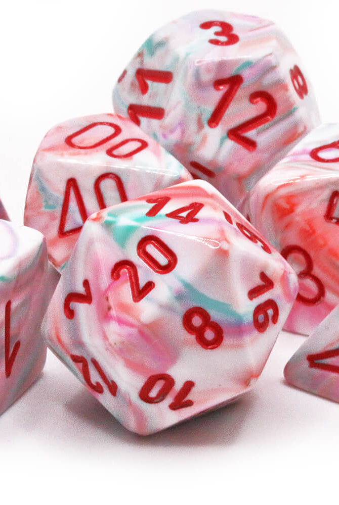 Festive Pop Art Dice CHX27539