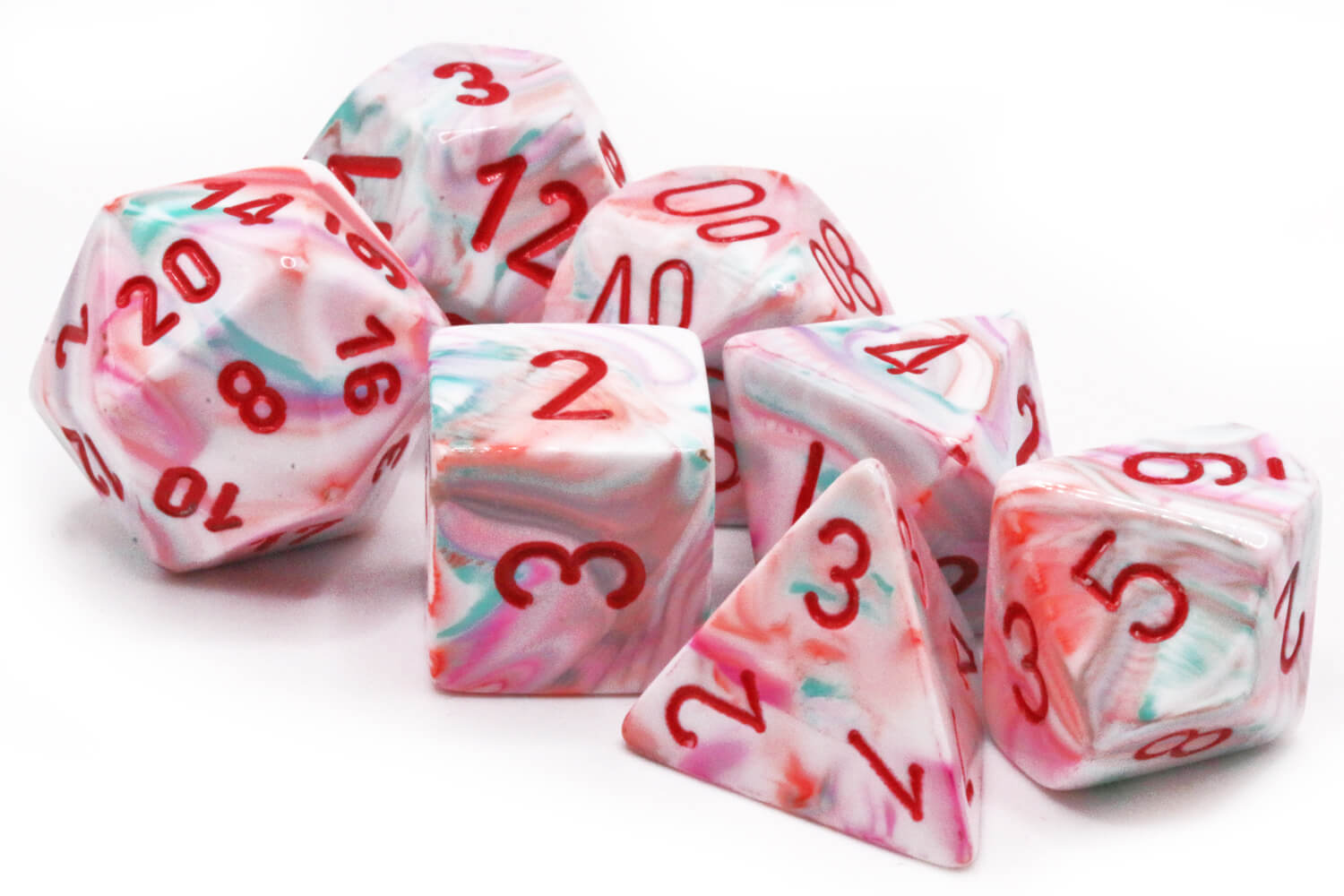 Festive Pop Art Dice