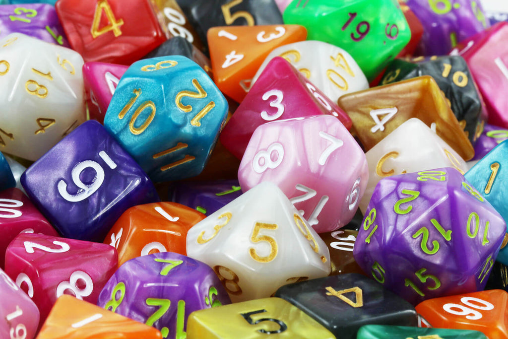 pound of dice for d&d
