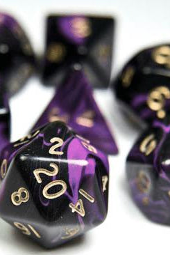 Oblivion Dice Purple