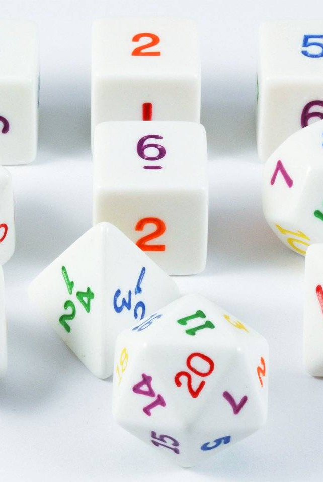 Rainbow Dice Set for RPG