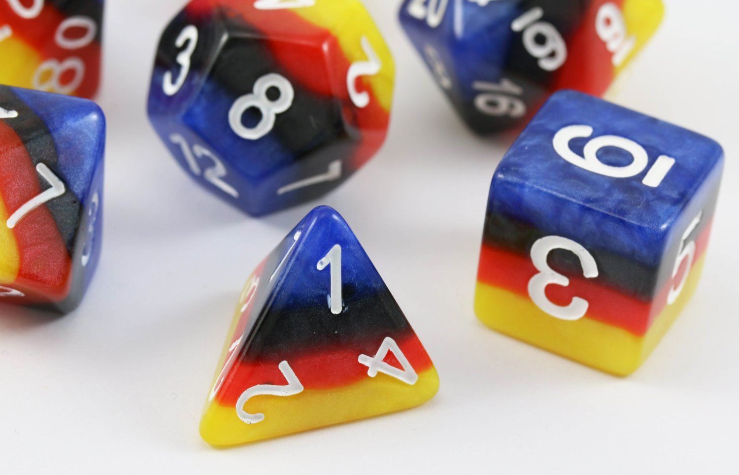 Unusual D&D Dice Cloudburst