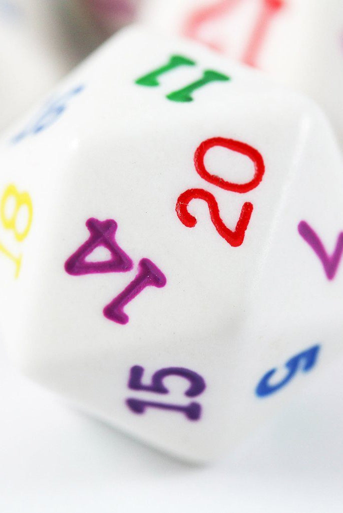 d20 Rainbow Dice