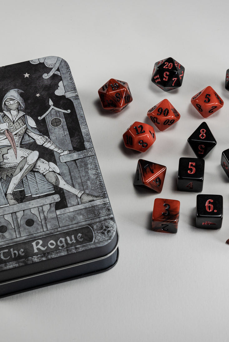 TTRPG Dice The Rogue