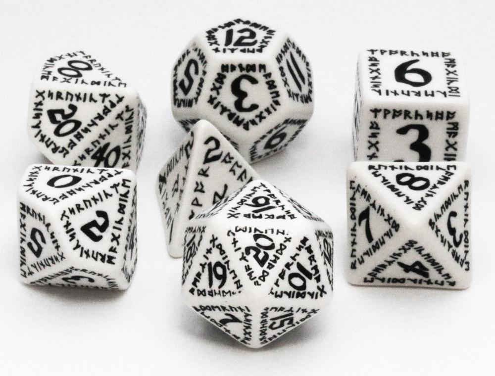Runic Dice White