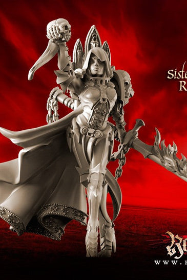 Raging Heroes Miniatures (Reyallia, Sanctifier of the First Legion)