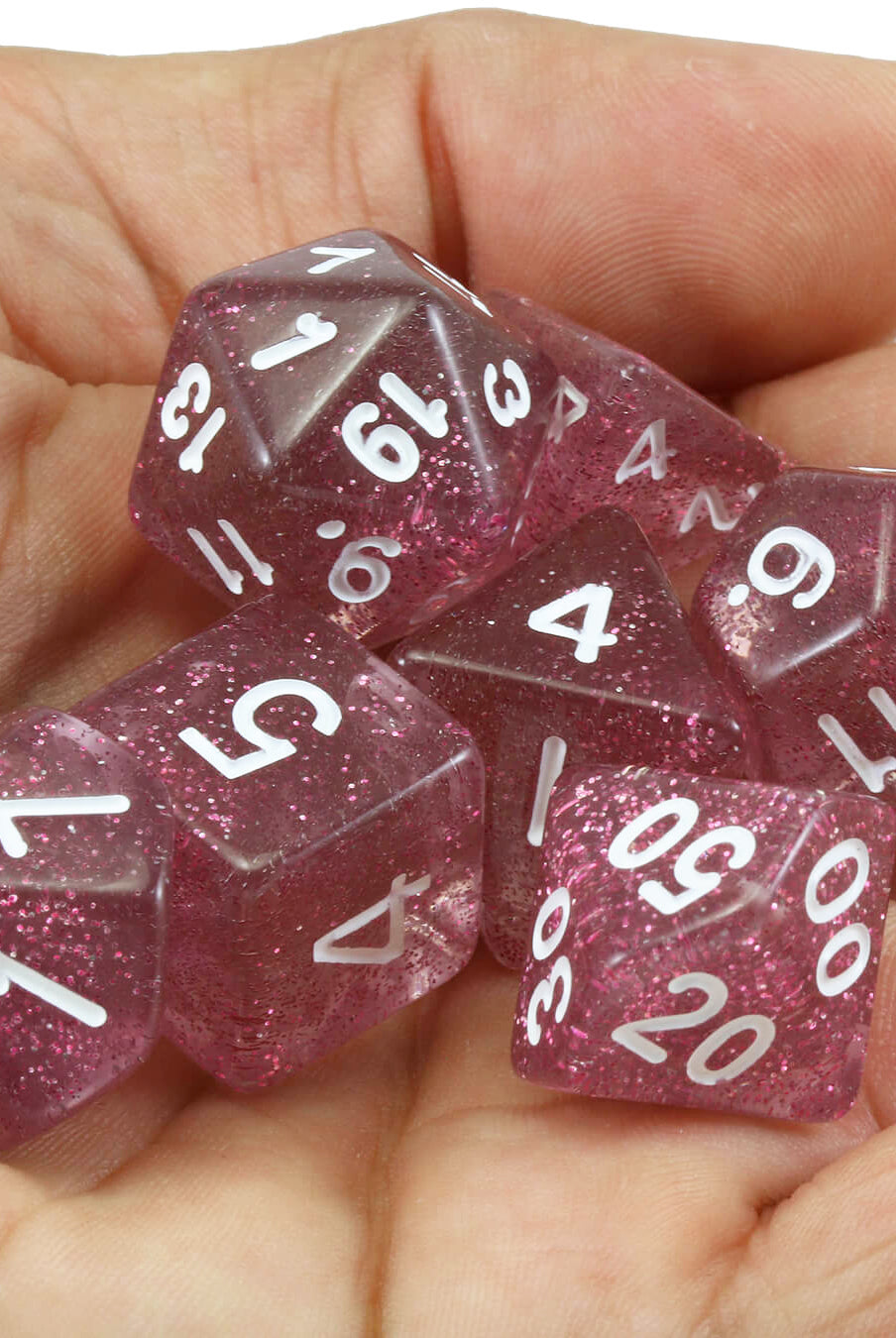 Shocking Plum TTRPG Dice