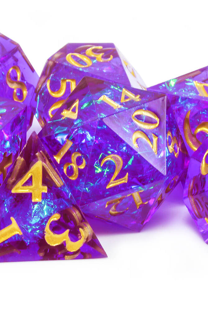 Purple Inclusion Dice