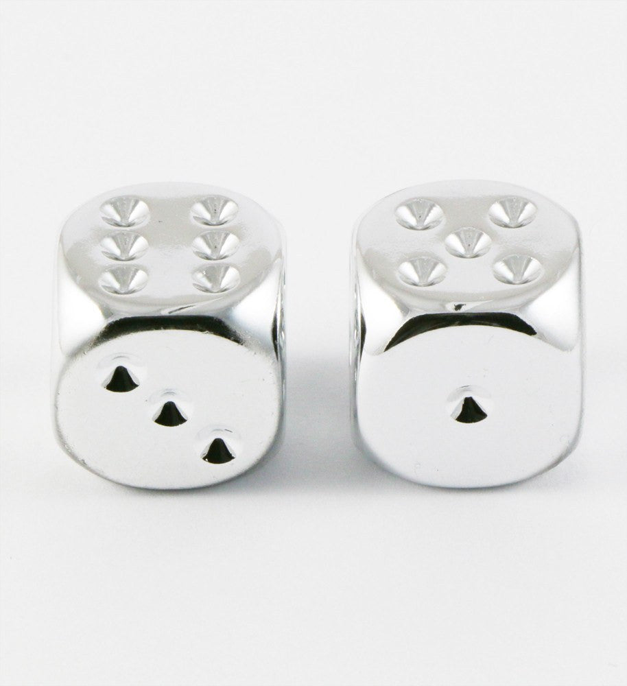 Silver Plated D6 Dice