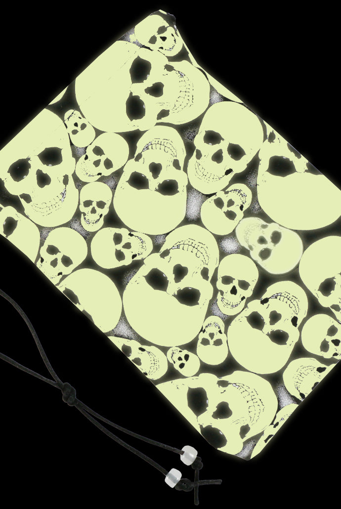 Glow Skulls Dice Bag