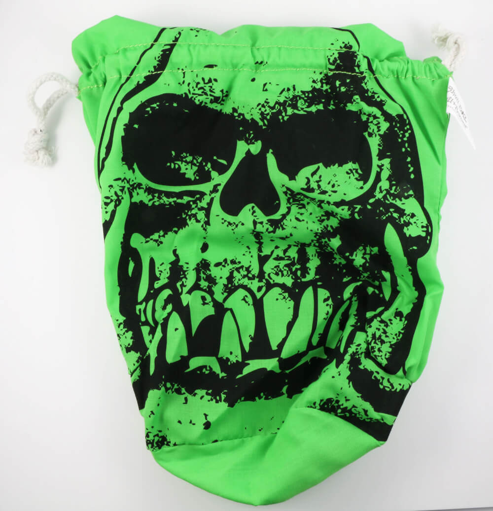 D&D Orc Dice Bag Green