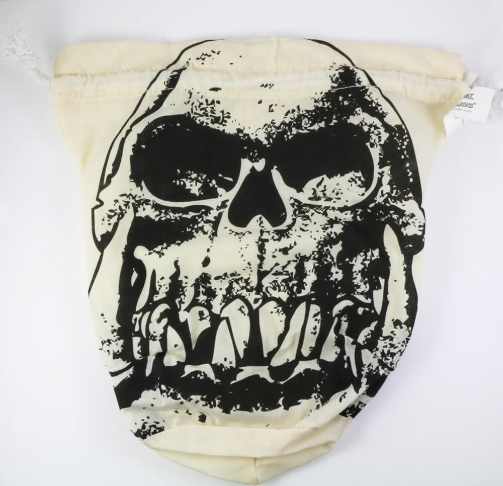 D&D Dice Orc Bag Ivory