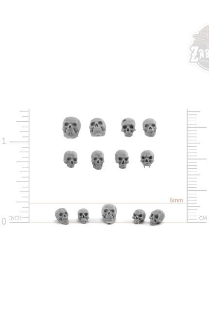 Miniature Basing Skulls