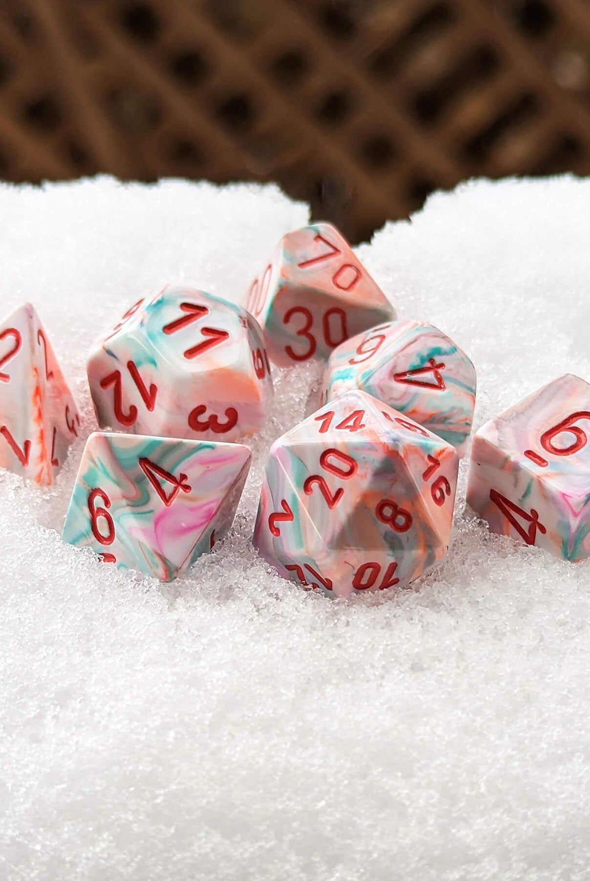 Social Media Festive Pop Dice