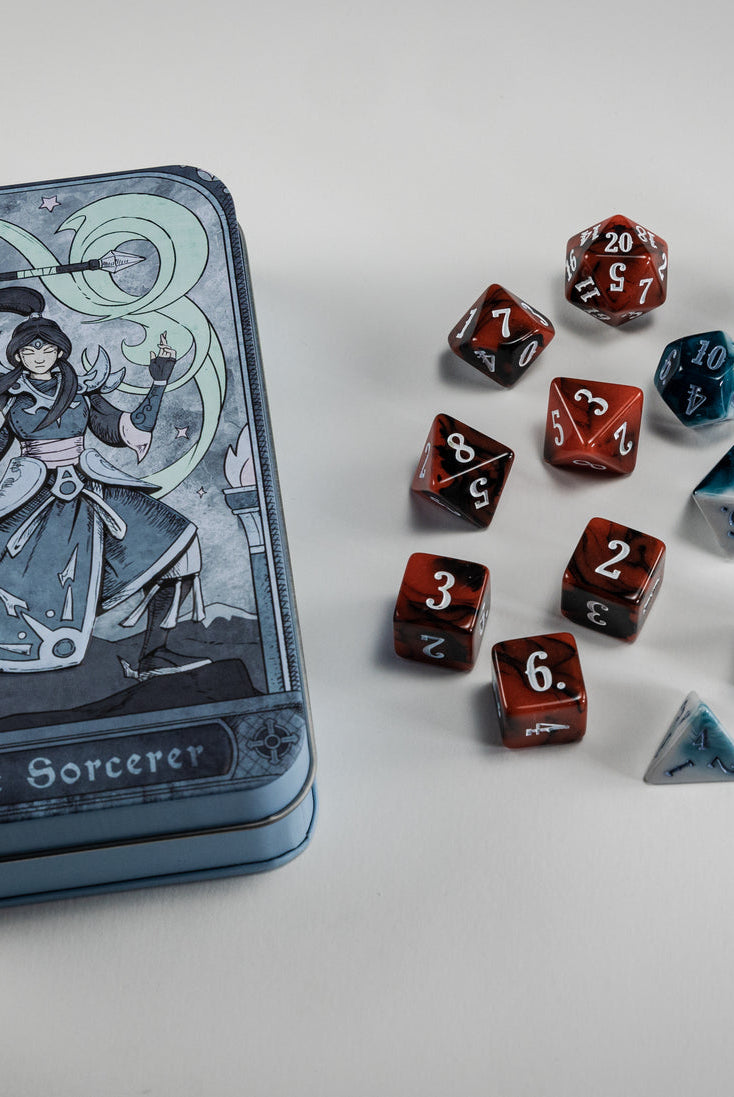 TTRPG Dice The Sorcerer