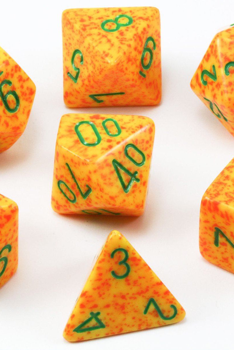 D&D Dice Speckled Lotus