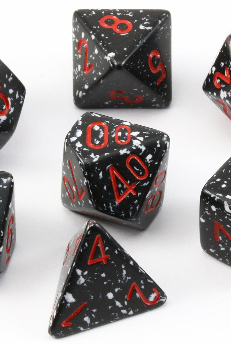 D&D Dice Speckled Space