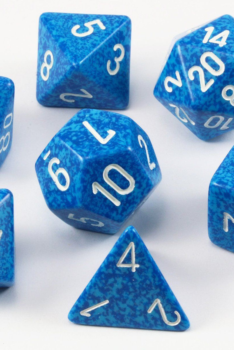 D&D Dice Speckled Water
