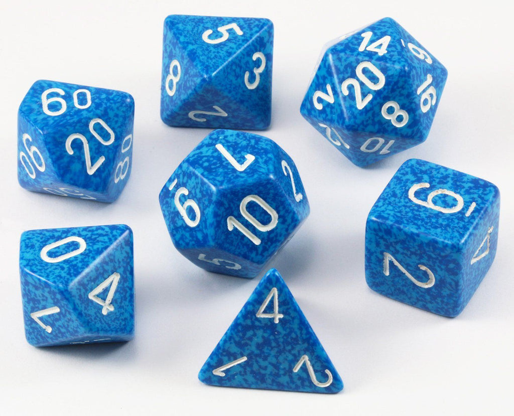 D&D Dice Speckled Water