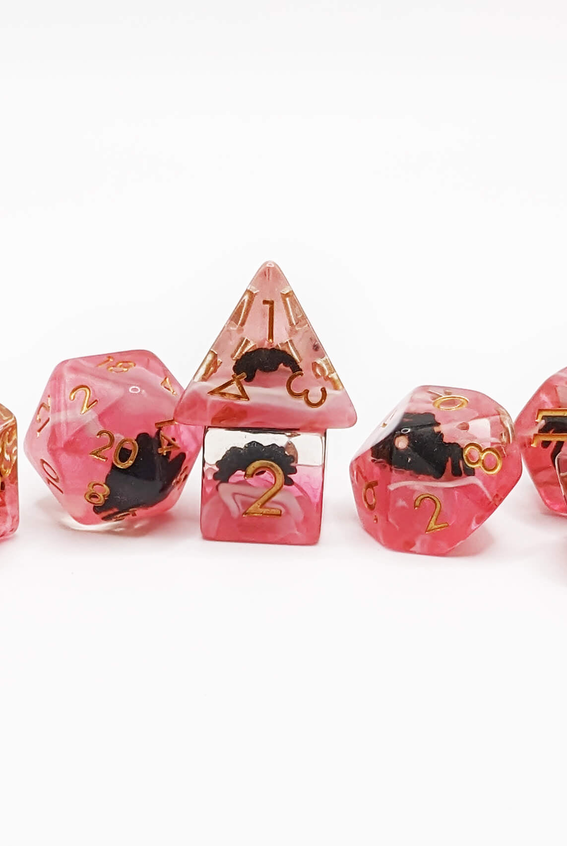 Scary spider dice for tabletop rpg games