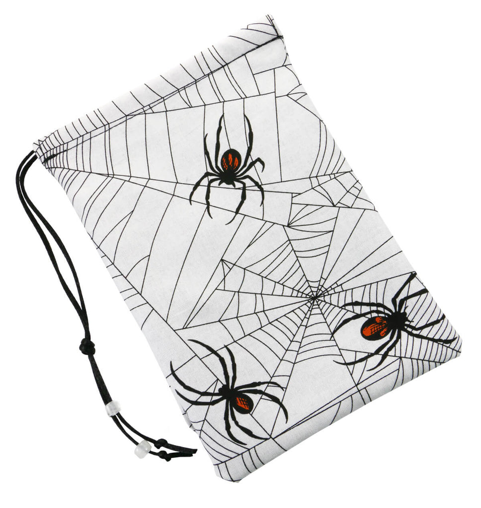 Black Spiders Dice Bag