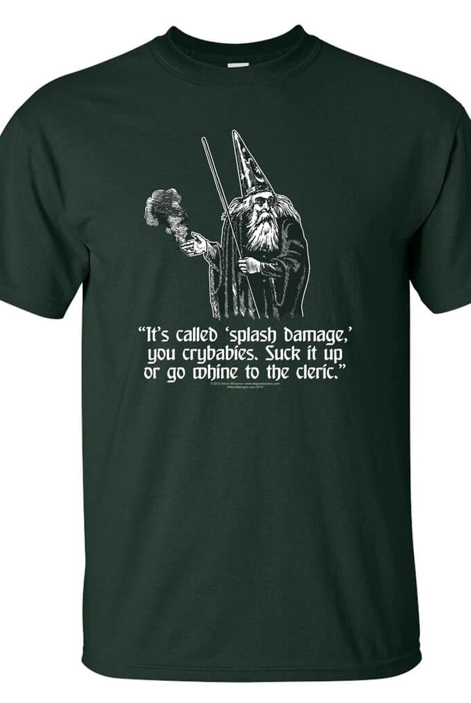 dnd splash damage t-shirt