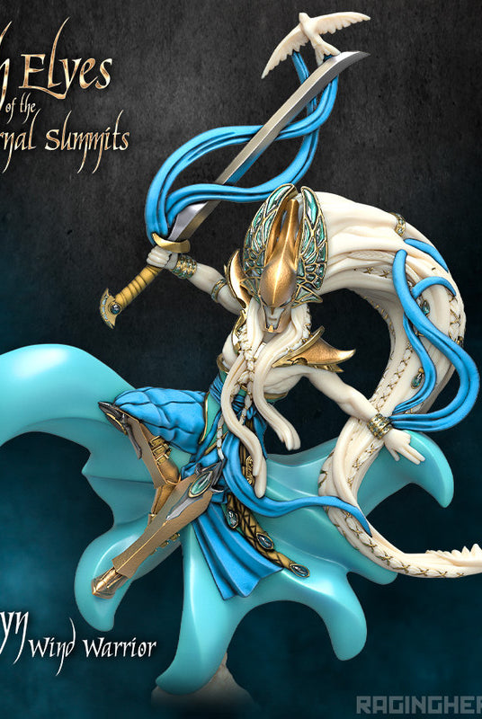 Raging Heroes Miniatures (Sylderyn, Wind Warrior)