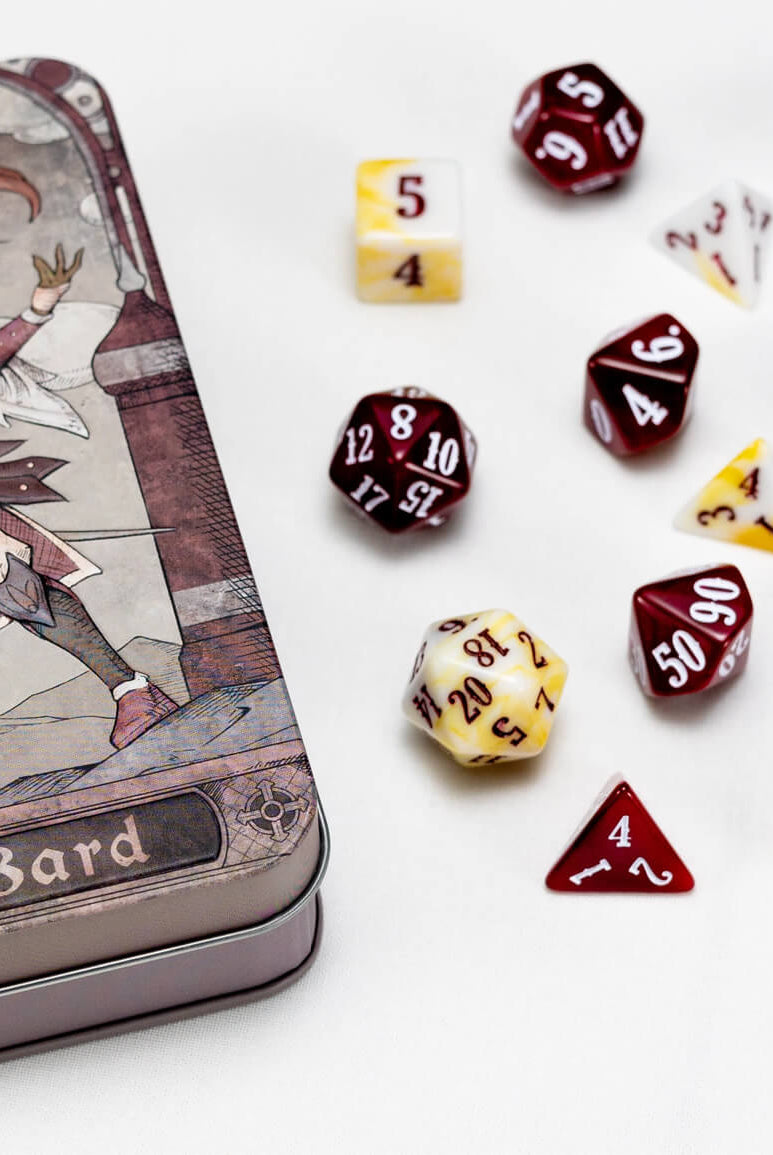 Character Class DnD Dice The Bard