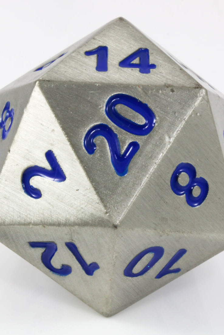 Boulder d20 Atomic Metal