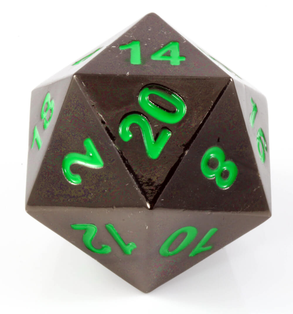 Boulder d20 Poisoned Daggers