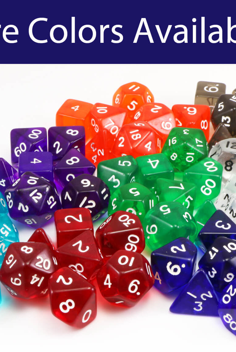 DnD Translucent Dice