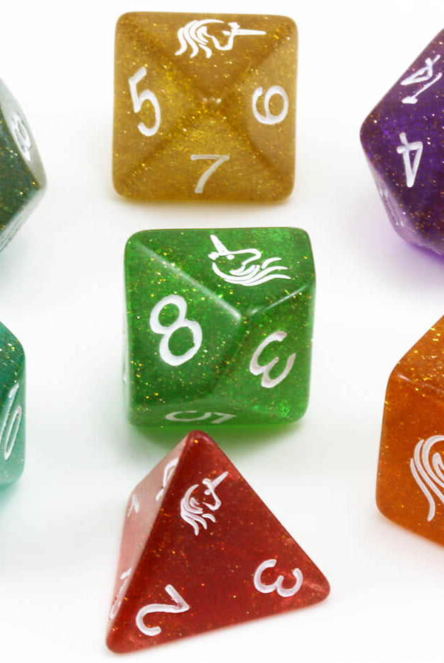 Unicorn Rainbow Dice
