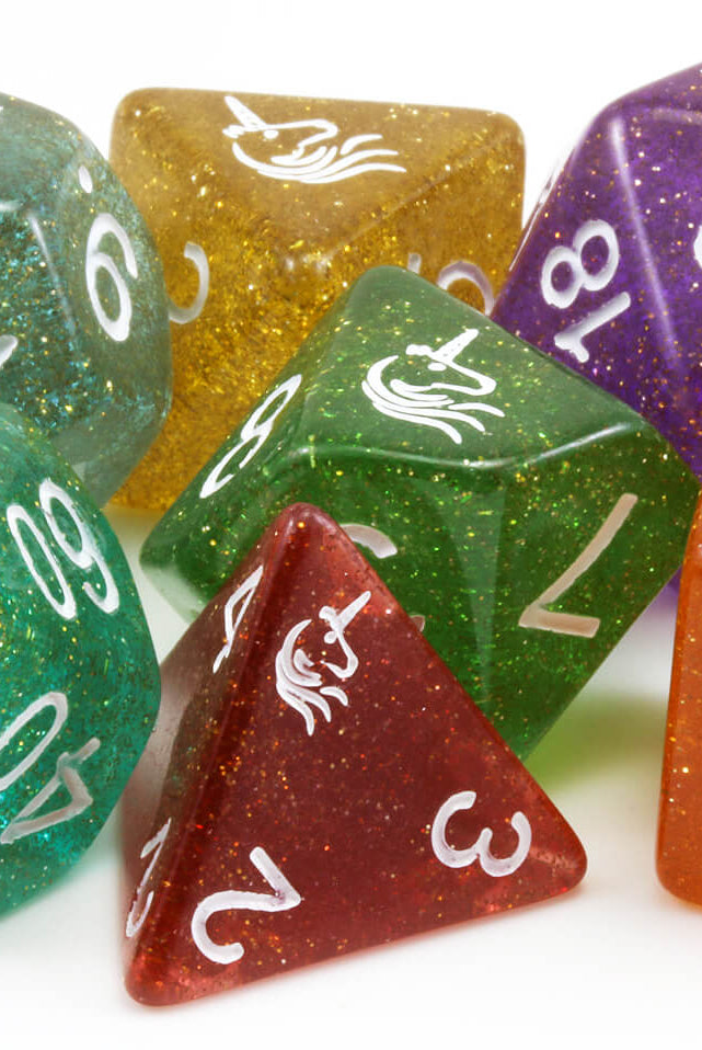 Unicorn Rainbow Dice 2