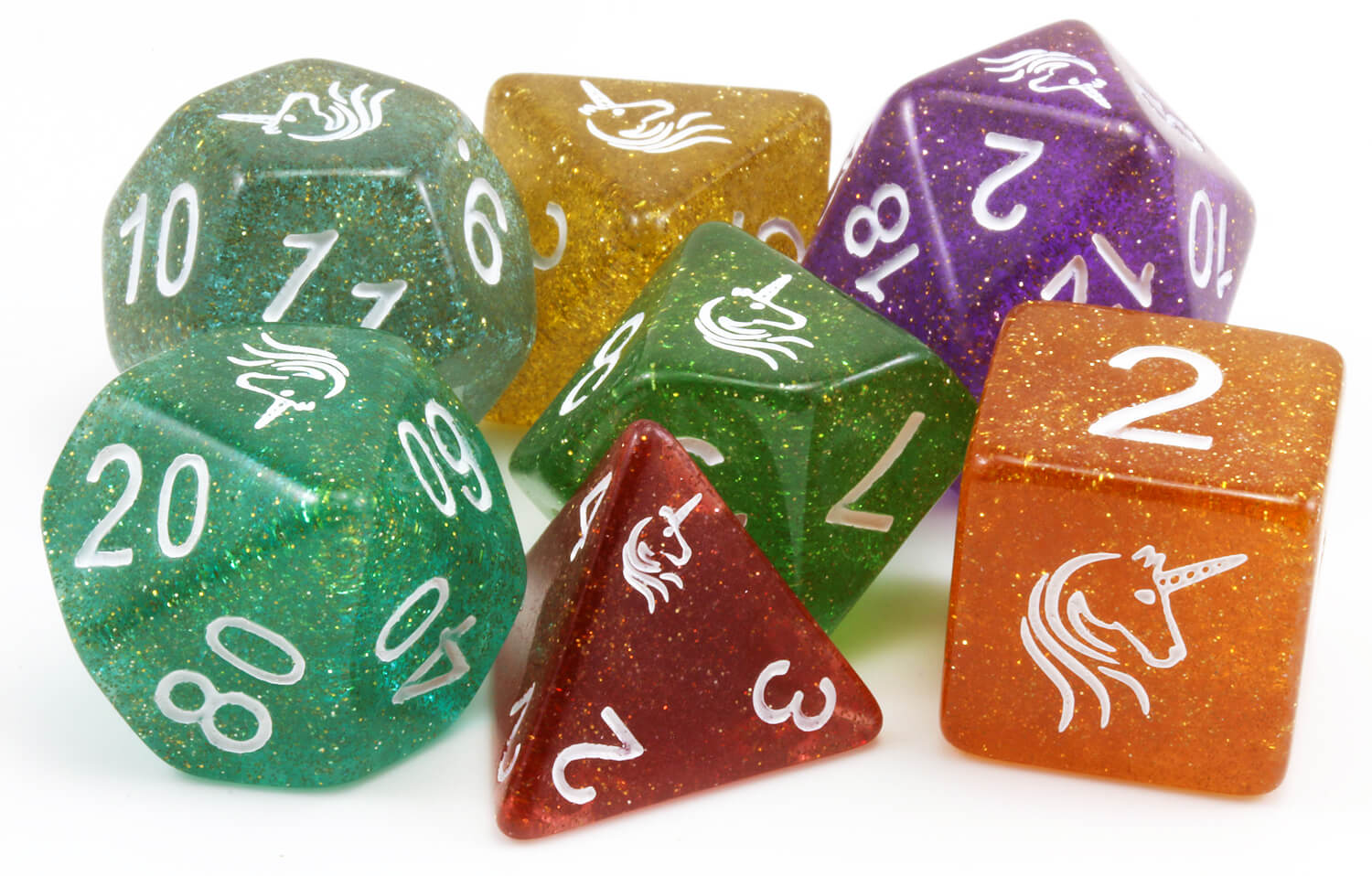 Unicorn Rainbow Dice 2