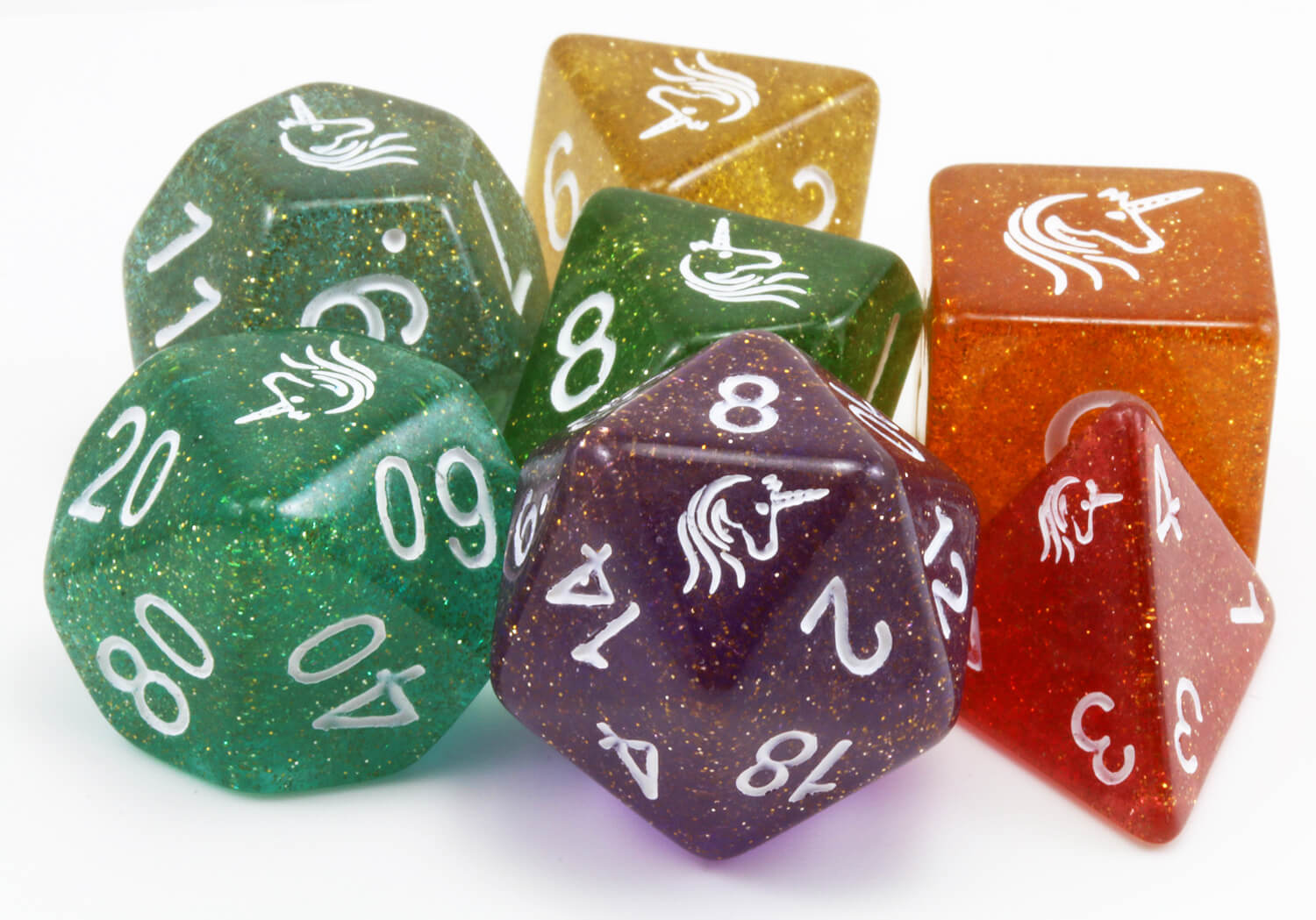 Unicorn Rainbow Dice 3