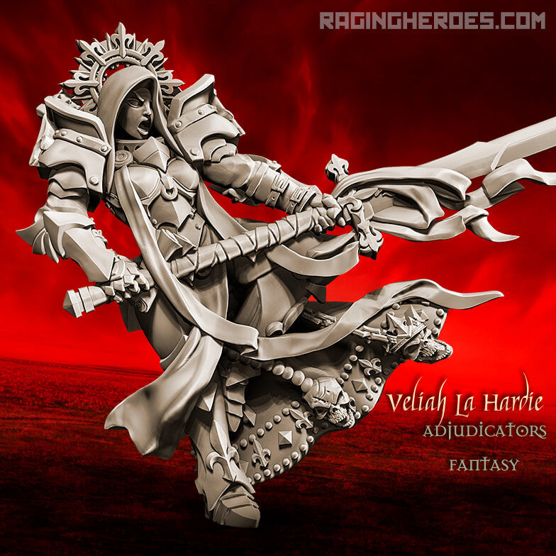 Raging Heroes Miniatures (Veliah La Hardie)