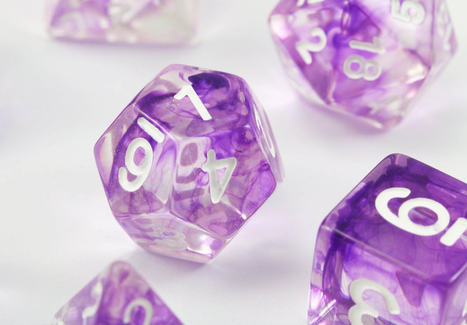Venom RPG Dice Purple